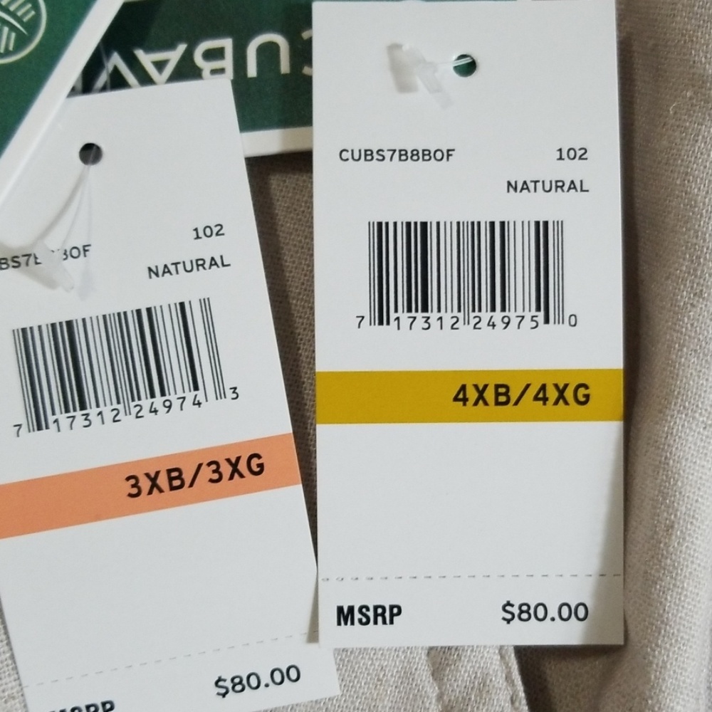 3X or 4X Linen pants - Picture 5 of 6